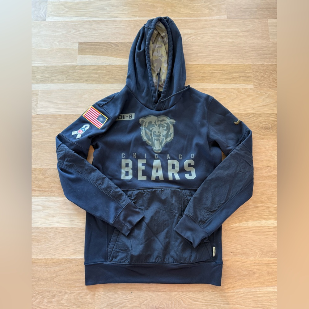 Chicago Bears Military Hoodie